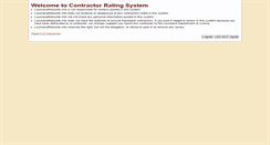 Desktop Screenshot of contractor.gnoinfo.com